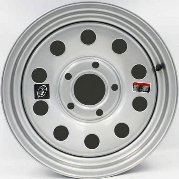 Southwest Wheel Steel 15" Wheel 15" x 5", Silver