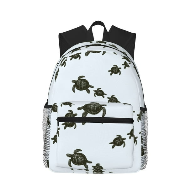 Disketp Sea Turtle Mochila Ligera Clásica con Múltiples Bolsillos, Mochila Casual para Hombre y Mujer, Ideal para Escuela, Trabajo y Viajes
