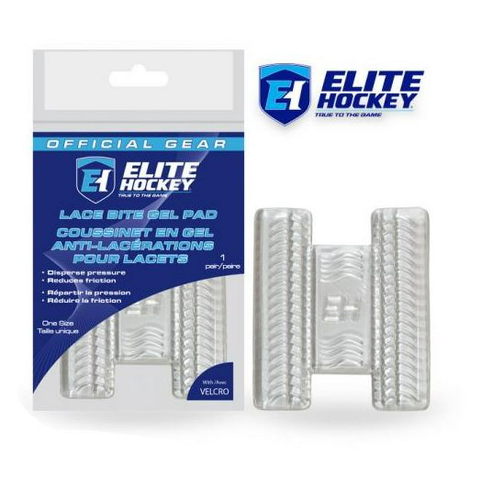Elite Hockey Lace Bite Gel Pad (One Size, One Pair)