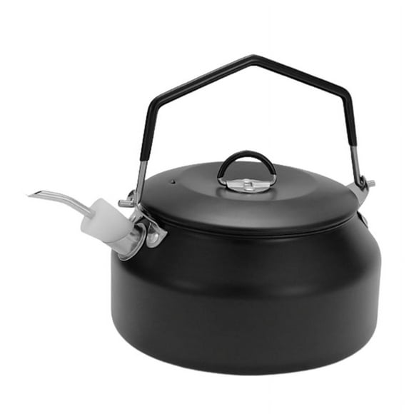 Black Outdoor Kettle Kitchen Kettle Professional Kettle Outdoor Accessories Kettle Stainless Steel Camping