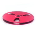 thumbnail image 3 of Sidaley Carrete de cinta de aluminio antiflexión con 3 orificios para máquina de carrete a carrete accesorios de Audio de carrete vacío Sistemas de cine en casa Rojo, 3 of 6