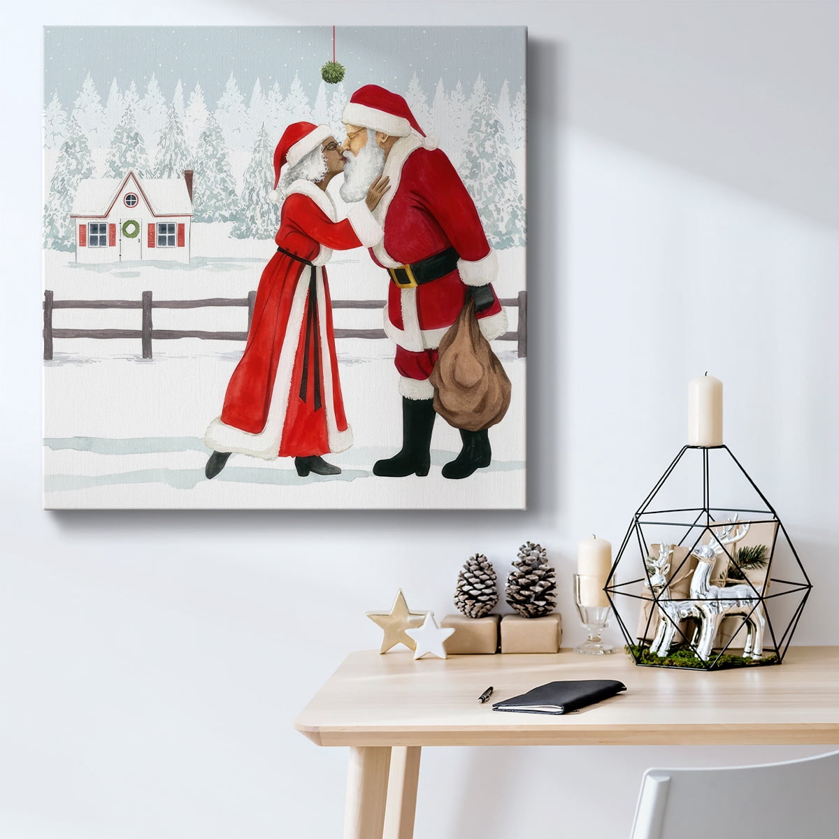 Christmas Love I- Gallery Wrapped Canvas