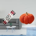 thumbnail image 2 of Camino de mesa navideño,Camino de mesa navideño de temporada para cocina de invierno,Almohadas de calabaza de Halloween,Almohadas de calabaza de Halloween Decoración del hogar Suave,Cojines, 2 of 8