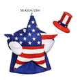 thumbnail image 3 of Porch Goose Costume 23 Inch July 4th Decor Goose Outfit with Hat Patriotic Lawn Goose Clothes for Outdoor Patio Yard Garden Decoration Goose Statue Attire, 3 of 6
