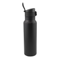 thumbnail image 3 of Termo Doble Pared Ambient 21 Acero Inoxidable 750 ml Negro con Popote de Silicón, 3 of 4