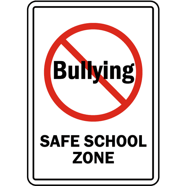 Safer school. Стоп буллинг. School Zone. No bullying Zone. No Bully Zone.