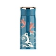 thumbnail image 1 of sweethay Frasco de vacío térmico de 310ML, botella portátil, colador de té de acero inoxidable, tazas aisladas con asa, vasos de viaje para el hogar Teteras Verde sweethay HA071732-02, 1 of 6
