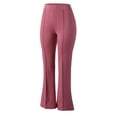 thumbnail image 5 of WENWU Womens Pants Ladies Casual Pants Pink Trousers for Women Lounge Pants High Waist Pants Women with Pockets Fall Pants, 5 of 6