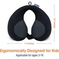 thumbnail image 5 of INFANZIA Chin Supporting Travel Neck Pillow , Black, 5 of 10