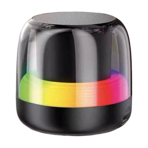 Portable Bluetooth Speaker with Super Bass and RGB Lights IPX7 Waterproof Outdoor Wireless Speaker Long Battery Life