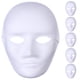 thumbnail image 1 of 6 máscaras de pulpa en blanco para fiestas, máscaras pintadas a mano para hombres, recuerdos de fiesta con personalidad., 1 of 8