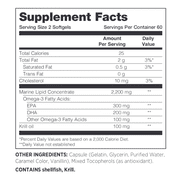 Nu Skin Pharmanex Marine Omega-3 Fish Oil Softgels, Omega-3 Fatty Acid Supplement, 120 Count