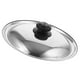 thumbnail image 5 of Tapa de sartén de acero inoxidable, tapa redonda para olla, tapa para sartén, tapa para olla de cocina, 5 of 6