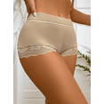 thumbnail image 2 of Womens Lace Cheeky Boyshorts Underwear - Comfortable Panty Style, 2 of 7