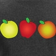 thumbnail image 3 of CafePress - Apples Long Sleeve T Shirt - Women's Long Sleeve Graphic Tee Casual Fit, 3 of 4