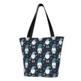 thumbnail image 1 of Disketp Christmas Gnome blue for Women’s Casual Shoulder Tote Bag Cross-body Handbags for Shopping, Travel and Daily Use, 1 of 6