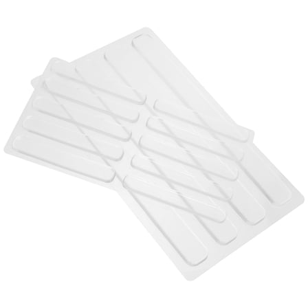 Toyandona 14Pcs White Silicone Cabinet Door Bumper Self Adhesive Anti Slip Pads