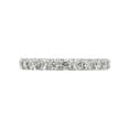 thumbnail image 4 of 2.00 Carat (Ctw Color H-I, SI2-I1) Ladies Diamond Eternity Wedding Band Ring in 14K White Gold, 4 of 7