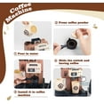 thumbnail image 2 of Tea Party Kids Coffee Maker Playset, Cash Register Pretend Play Kitchen Toys for Girls 3-6 Year, 2 of 6