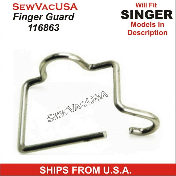 Singer Compatible Low Shank Finger Guard 116863 Fits Models In Description