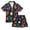 Cartoon Variety of Fruits, variant on Silky Satin Kids' Pajama Set Breathable & Smooth Unisex Button-Down Pajamas Cartoon Variety Of Fruits