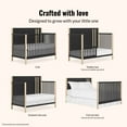 thumbnail image 6 of Dream On Me Soho Convertible Crib In Matte Black Vintage, 6 of 9