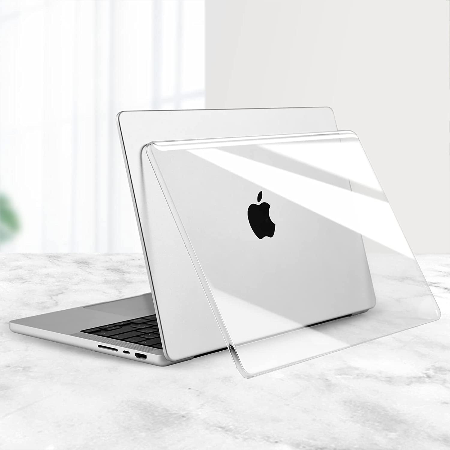 Gahwa Coque pour MacBook Air 13 Pouces 2021 2020 2019 2018 avec Retina  Display et Touch ID A2337 M1 A2337 M1/A2179/A1932, Etui Mat Rigide Housse  de