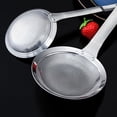 thumbnail image 3 of Stainless Steel Fine Mesh Wire Oil Skimmer Strainer Flour Colander Kitchen Spoon, 3 of 9