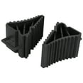 thumbnail image 3 of 2Pcs Antislip Vehicle Car Truck Wheel Tire Chock Stop Block Black, 3 of 8