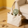 thumbnail image 5 of Lunxisen 1 Pcs Handheld Mini Fan Outdoor Portable Long Lasting Rechargeable Summer Fan, 5 of 7