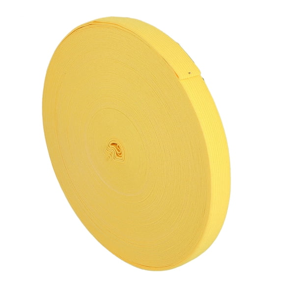 GOOHOCHY  Elastic Webbing Waistband Ribbon Stretchy Belt Bands Yellow