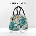 thumbnail image 2 of KLL Watercolor Sea Turtle for Insulated Lunch Bag- Leakproof Cooler Tote Bag Organizer for Women & Men - Reusable Lunch Box for Office Picnic Hiking Beach-One Size, 2 of 6