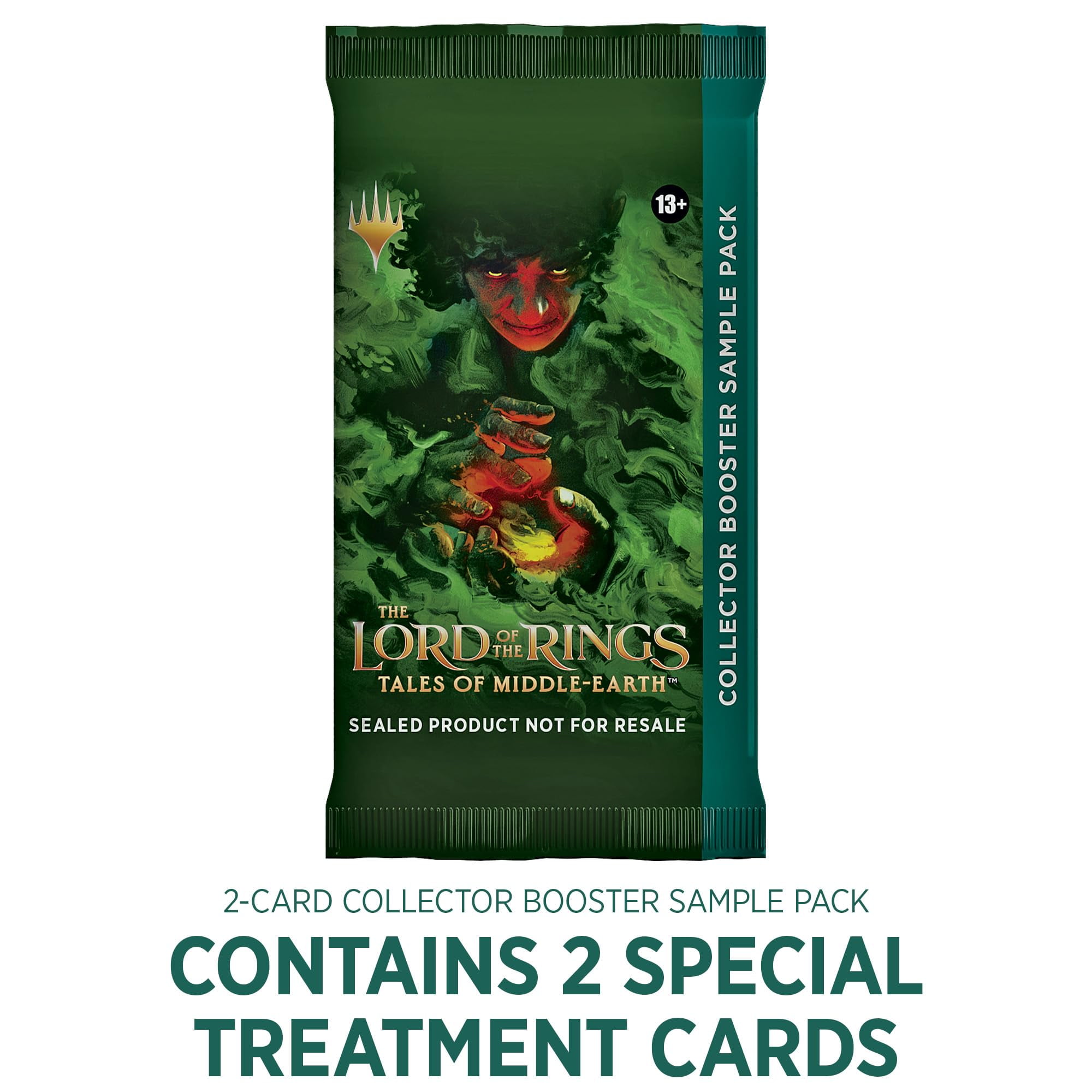 Magic: The Gathering The Lord of The Rings: Tales of Middle-Earth Commander Deck - The Hosts of Mordor (100-Card Deck, 2-Card Collector Booster Sample Pack + Accessories)