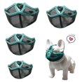 thumbnail image 2 of CAROOTU Short Snout Dog Muzzles Adjustable Soft Breathable Mesh for Biting Chewing Barking Training, 2 of 6
