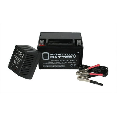 Ytx9 Bs Battery Replaces Kawasaki Z800 13 16 12v 1amp Charger