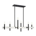 thumbnail image 5 of Livex Lighting - Denmark - 6 Light Chandelier in Mid Century Modern Style - 7.25, 5 of 14
