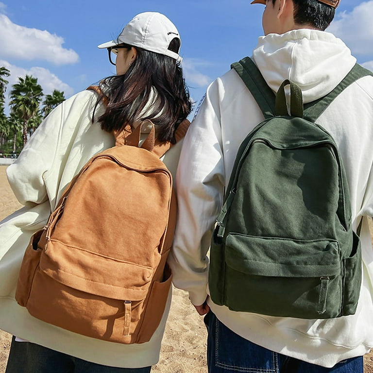 Kawaii Canvas Korea Style Shoulder Backpack
