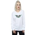 thumbnail image 2 of Harry Potter Womens Slytherin Captain Sweatshirt, 2 of 3