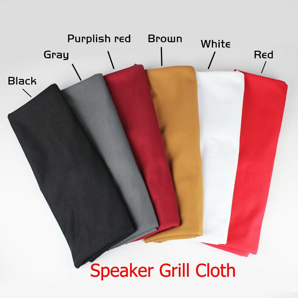 red speaker grill cloth