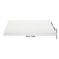 thumbnail image 2 of Punch Pad Rubber Mat for Kid White Plastic Craft Protection Board, 2 of 4