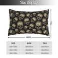 thumbnail image 2 of Kdxio Cotton Pillow Cases 20"x30" Pillowcases,Soft and Breathable Bedroom Pillow Cases-funny Retro Skull-No Pillow Core, 2 of 5