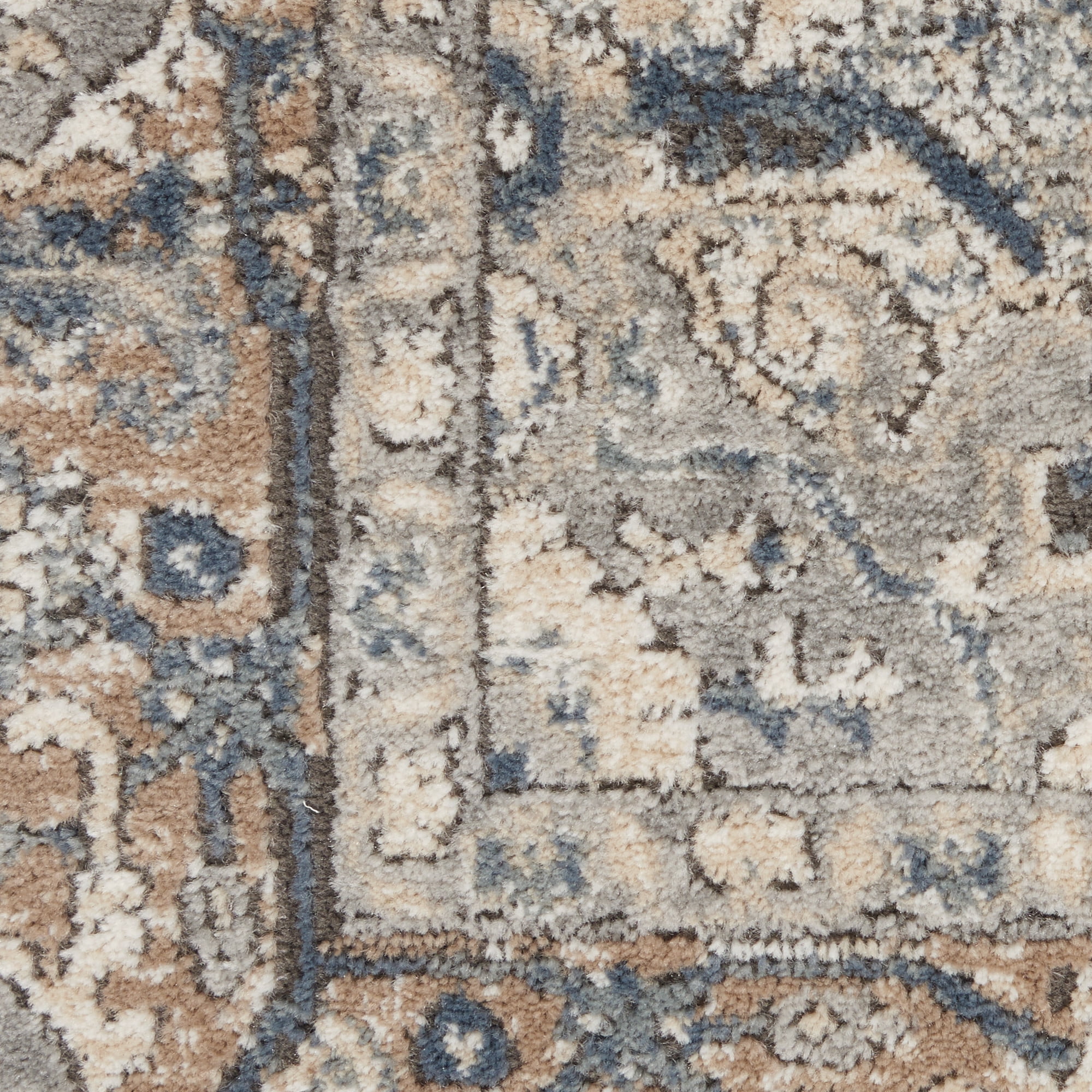 Nourison Concerto Persian Ivory Grey 12' x 15' Area Rug (12x15)