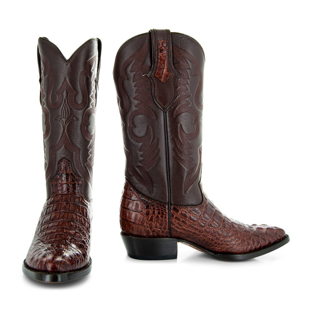 Soto Boots Soto Boots Men's Gator Tail Print Cowboy Boots H7006
