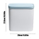 thumbnail image 3 of Press Type Toilet With Lid Toilet Living Room Sewn Garbage Can Household Garbage Can With Lid Wastebasket Can, 3 of 6