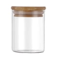 thumbnail image 2 of Botella de vidrio sellada transparente de vidrio Organizador de cocina Artesanía Condimentos Especias s Redondo Mini Multiusos para, 2 of 9