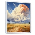 thumbnail image 2 of Designart "Contrasting Cloud Dramas II" Landscape & Nature Floater Framed Wall Decor, 2 of 7