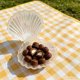 thumbnail image 5 of Caja organizadora de dulces con forma de concha marina transparente | Recipiente decorativo de plástico para pequeños objetos | Soporte para regalos y objetos pequeños en el hogar, 5 of 7