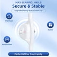 thumbnail image 2 of Upgraded Suction Grab Bars for Shower, 440lb Bathroom Safety Grab Bars for Bathtubs and Showers Heavy Duty, No Drilling Strong Suction Shower Handle for Seniors Elderly Disabled,Pregnant, 2 of 7