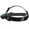 thumbnail image 3 of Lámpara frontal superbrillante, linterna frontal LED recargable por USB, linterna frontal ajustable, linterna frontal recargable por USB, diseño aerodinámico, 3 of 8