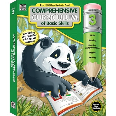 Thinking Kids Comprehensive Curriculum of Basic Skills Workbook (544) Grade 3